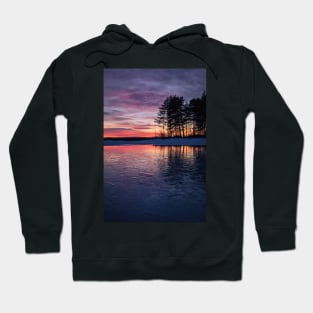 Sunset at the lake Hoodie